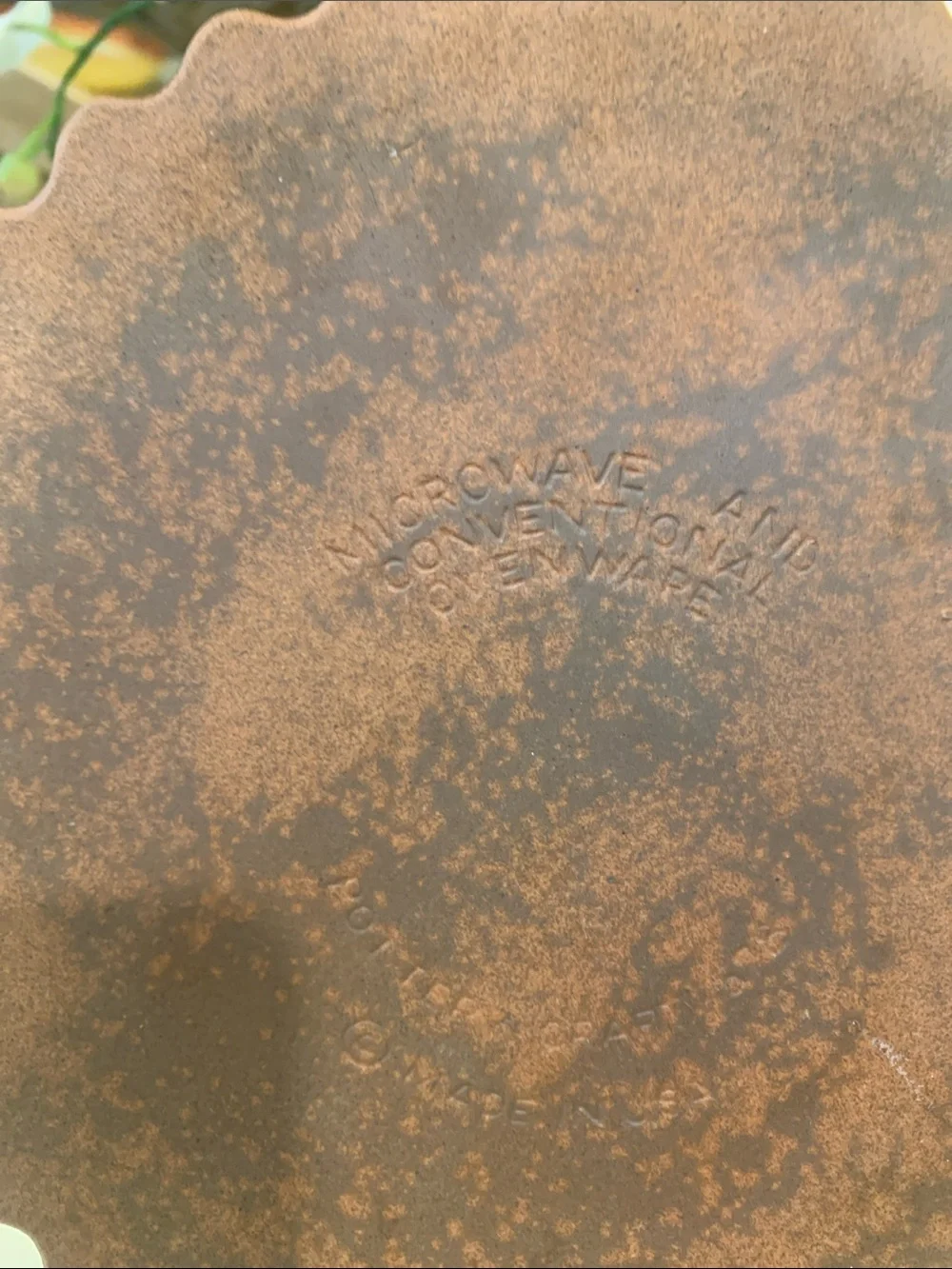 2 Pottery Craft 572 stoneware bakeware 9.5”